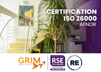 🎉 Notre association obtient la certification ISO 26000 !